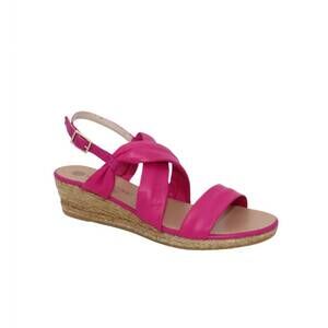 NEW ERIC MICHAEL women's coco sandal in fuxia